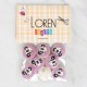 Loren Crafts 8'li Panda Düğme - 1055 Loren Crafts 8'li Panda Düğme - 1055