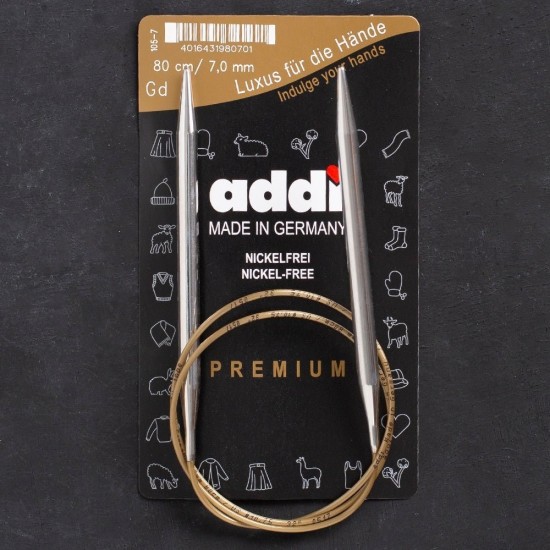 Addi 7mm 80cm Klasik Misinalı Şiş- 105-7 Addi 7mm 80cm Klasik Misinalı Şiş- 105-7
