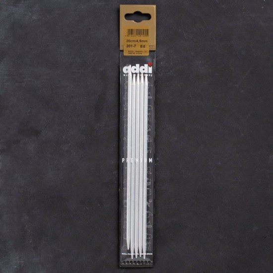 Addi 4,5mm 20cm 5 li Çorap Şişi - 201-7 Addi 4,5mm 20cm 5 li Çorap Şişi - 201-7