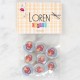 Loren Crafts 8'li Emzik Düğme - 1013 Loren Crafts 8'li Emzik Düğme - 1013