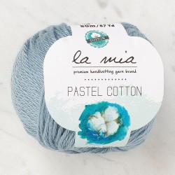 La Mia Pastel Cotton Mavi El Örgü İpi - L178 - 33954