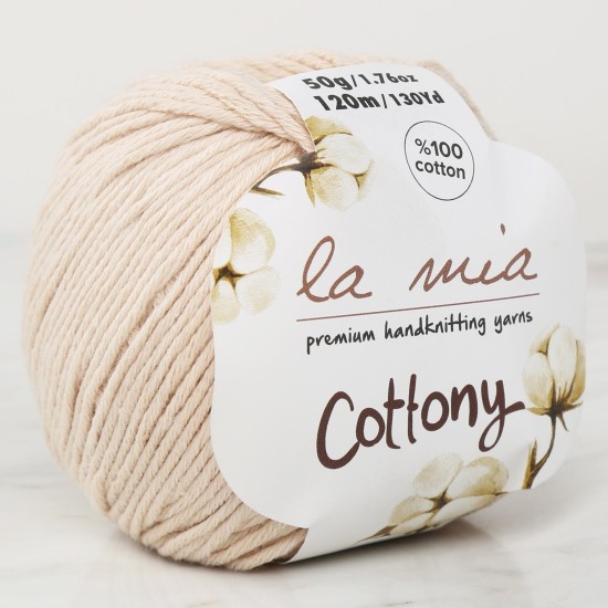 La Mia Cottony Krem Bebek El Örgü İpi - P2-L002 - 33575 La Mia Cottony Krem Bebek El Örgü İpi - P2-L002 - 33575