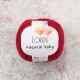 Loren Natural Baby Bordo El Örgü İpi - R099 - 33819 Loren Natural Baby Bordo El Örgü İpi - R099 - 33819