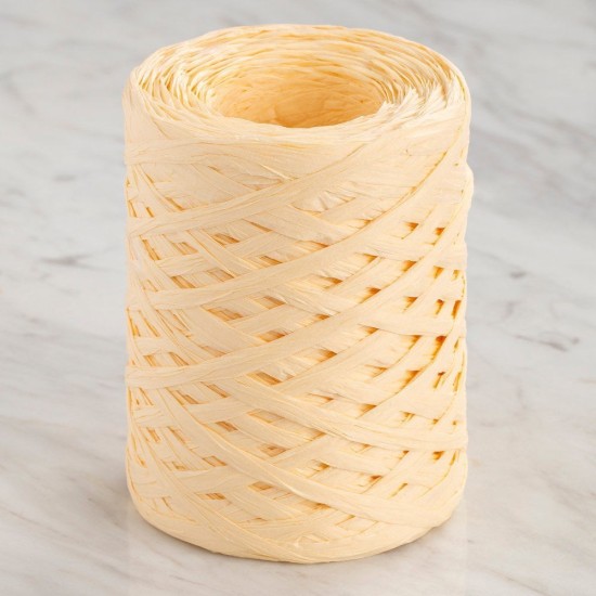 Loren Natural Raffia 90 gr Sarı Kağıt İp - 4 Loren Natural Raffia 90 gr Sarı Kağıt İp - 4