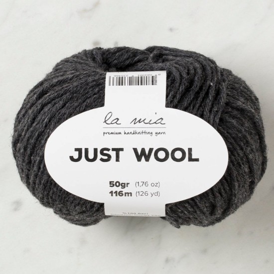 La Mia Just Wool Füme El Örgü İpi - LT008 - 33836 La Mia Just Wool Füme El Örgü İpi - LT008 - 33836