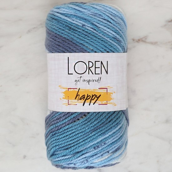 Loren Happy Ebruli El Örgü İpi - RH015 - 34300 Loren Happy Ebruli El Örgü İpi - RH015 - 34300