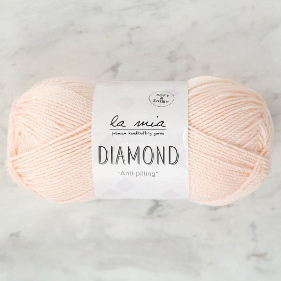 La Mia Diamond Açık Somon El Örgü İpi - L056 - 34255 La Mia Diamond Açık Somon El Örgü İpi - L056 - 34255