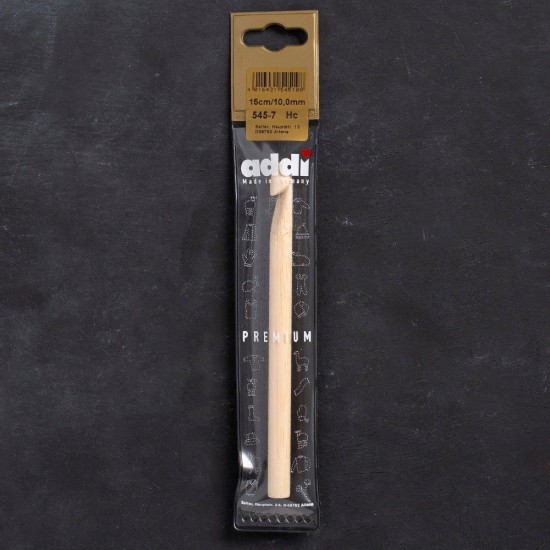 Addi Bambus 10mm 15cm Bambu Yün Tığ - 545-7 Addi Bambus 10mm 15cm Bambu Yün Tığ - 545-7