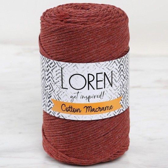Loren Cotton Macrame Kiremit - L035 Loren Cotton Macrame Kiremit - L035