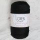 Loren Polyester Soft Macrame Siyah El Örgü İpi - LM040 - 34445 Loren Polyester Soft Macrame Siyah El Örgü İpi - LM040 - 34445