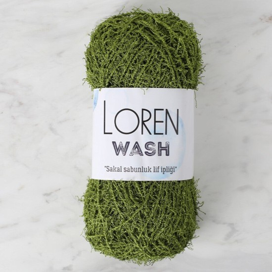 Loren Wash Yeşil El Örgü İpi - R142 - 34032 Loren Wash Yeşil El Örgü İpi - R142 - 34032