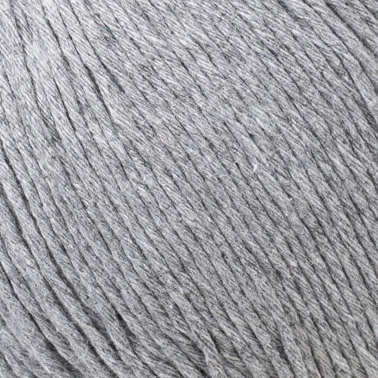Loren Natural Cotton Gri El Örgü İpi - R079 - 33925 Loren Natural Cotton Gri El Örgü İpi - R079 - 33925