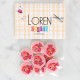 Loren Crafts 8'li Balık Düğme - 1178 Loren Crafts 8'li Balık Düğme - 1178