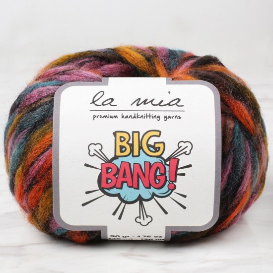 La Mia Big Bang Ebruli El Örgü İpi - LBN19 - 34240 La Mia Big Bang Ebruli El Örgü İpi - LBN19 - 34240