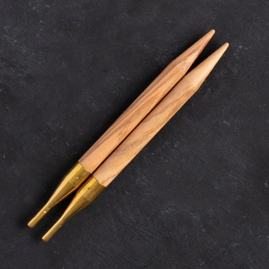 Addi Nature Olive Wood Click 9mm 13cm Misinalı Şiş Addi Nature Olive Wood Click 9mm 13cm Misinalı Şiş