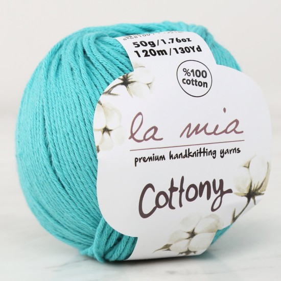 La Mia Cottony Yeşil Bebek El Örgü İpi - P8-L008 - 33569 La Mia Cottony Yeşil Bebek El Örgü İpi - P8-L008 - 33569