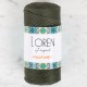Loren Macrame Asker Yeşili El Örgü İpi - RM 0195 - 34337 Loren Macrame Asker Yeşili El Örgü İpi - RM 0195 - 34337