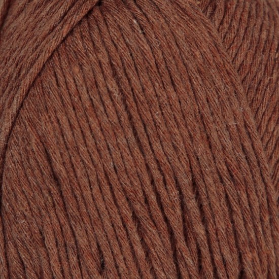 Loren Natural Cotton Tarçın El Örgü İpi - R072 Loren Natural Cotton Tarçın El Örgü İpi - R072