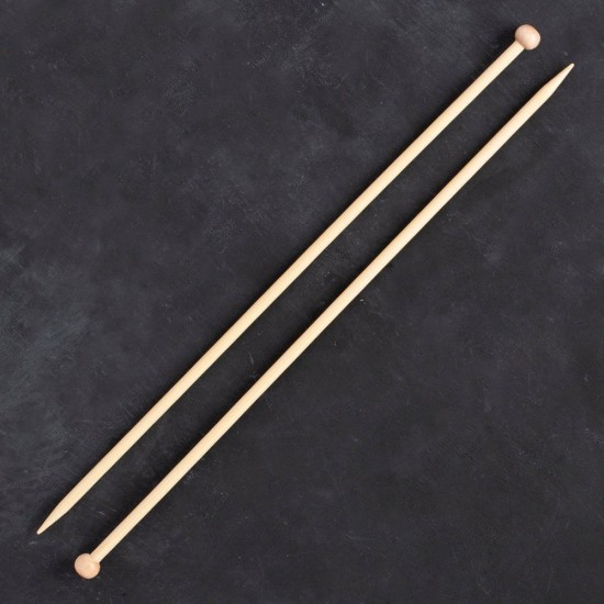 Addi Bambus 6mm 35cm Bambu Örgü Şişi - 500-7 Addi Bambus 6mm 35cm Bambu Örgü Şişi - 500-7
