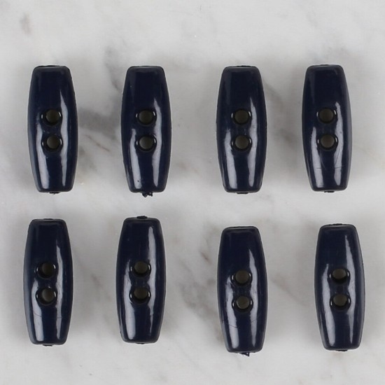 Loren Crafts lacivert 8 li çoban düğmesi - 55 Loren Crafts lacivert 8 li çoban düğmesi - 55