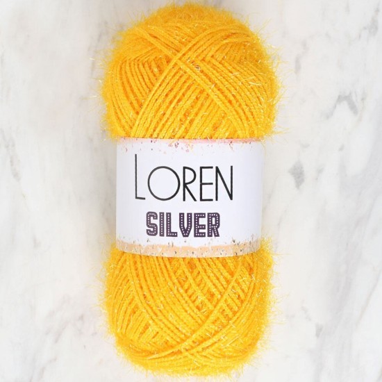 Loren Silver Hardal El Örgü İpi - RS0075 - 34073 Loren Silver Hardal El Örgü İpi - RS0075 - 34073