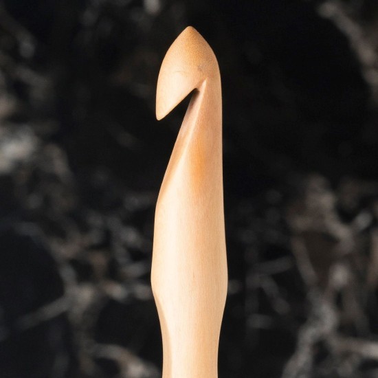 La Mia Whitewood 12 mm 15.5 cm Ahşap Yün Tığ La Mia Whitewood 12 mm 15.5 cm Ahşap Yün Tığ